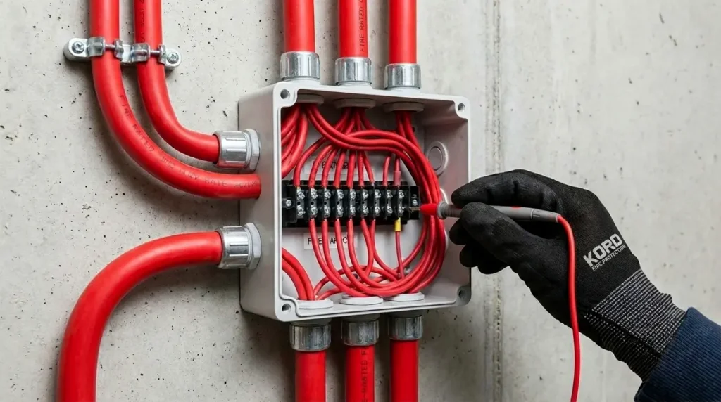 fire alarm wiring integrity