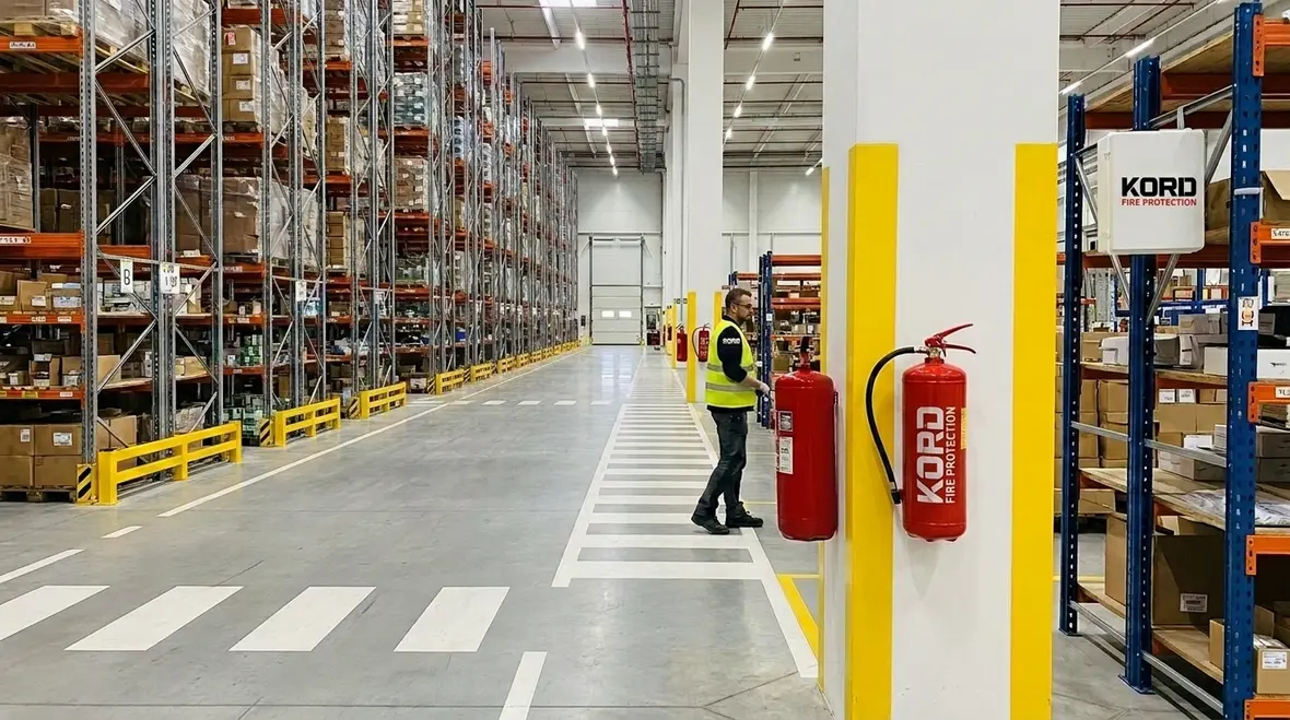 Fire extinguisher placement optimization at an Australia commercial site