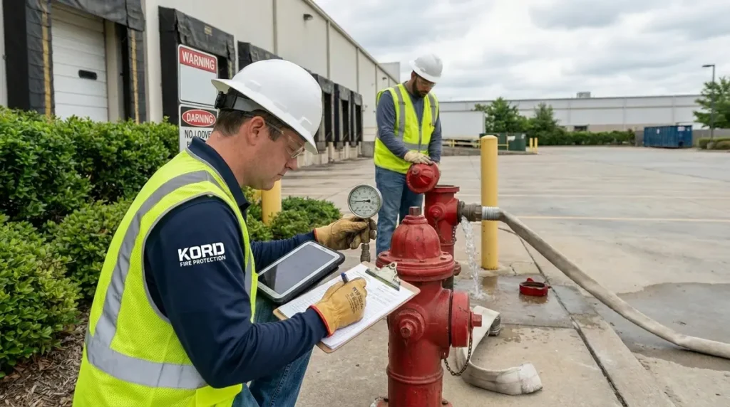 NFPA 291 Fire Hydrant Testing and Marking Guide 2026 - Kord Fire Protection