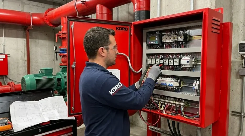 fire pump electrical control panels