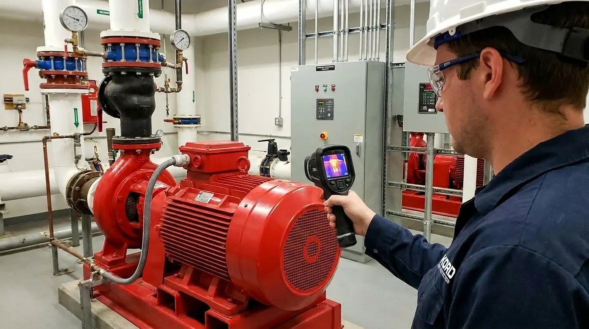 Signs of fire pump motor degradation and failure hero image