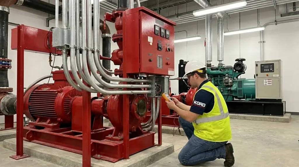 fire pump power requirements