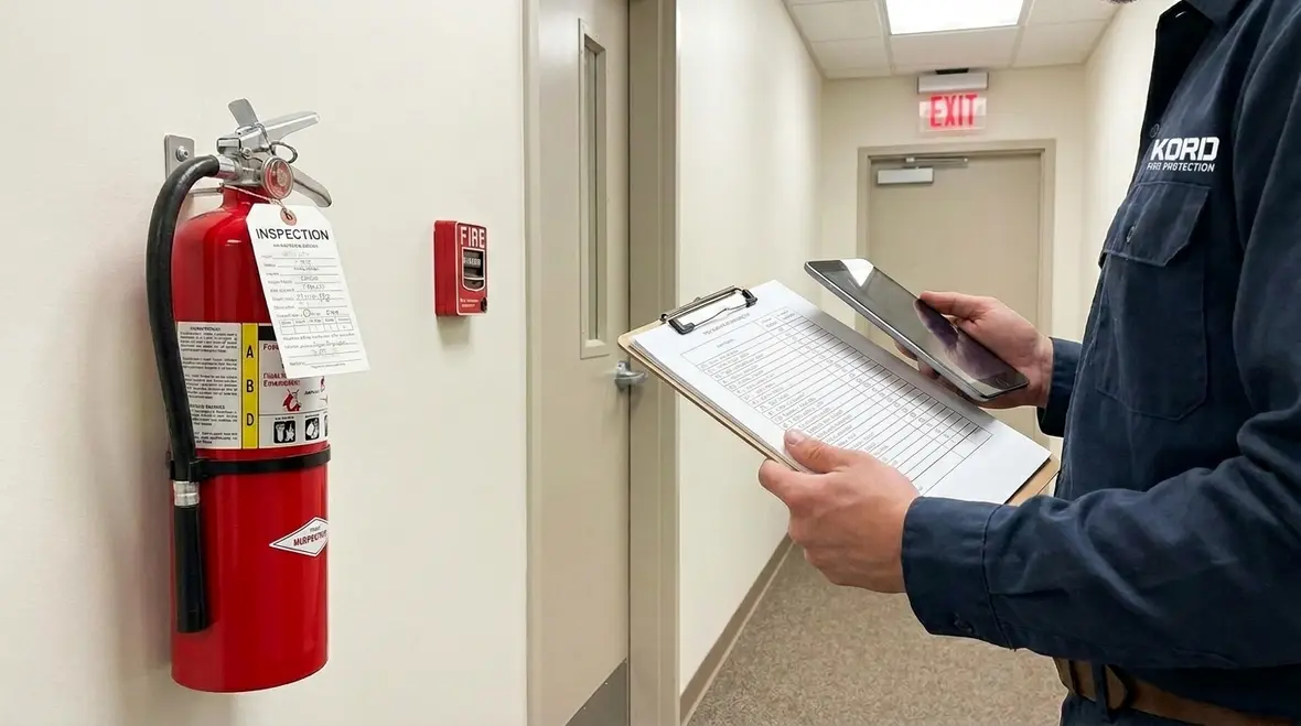 Fire safety compliance audit preparation checklist hero image