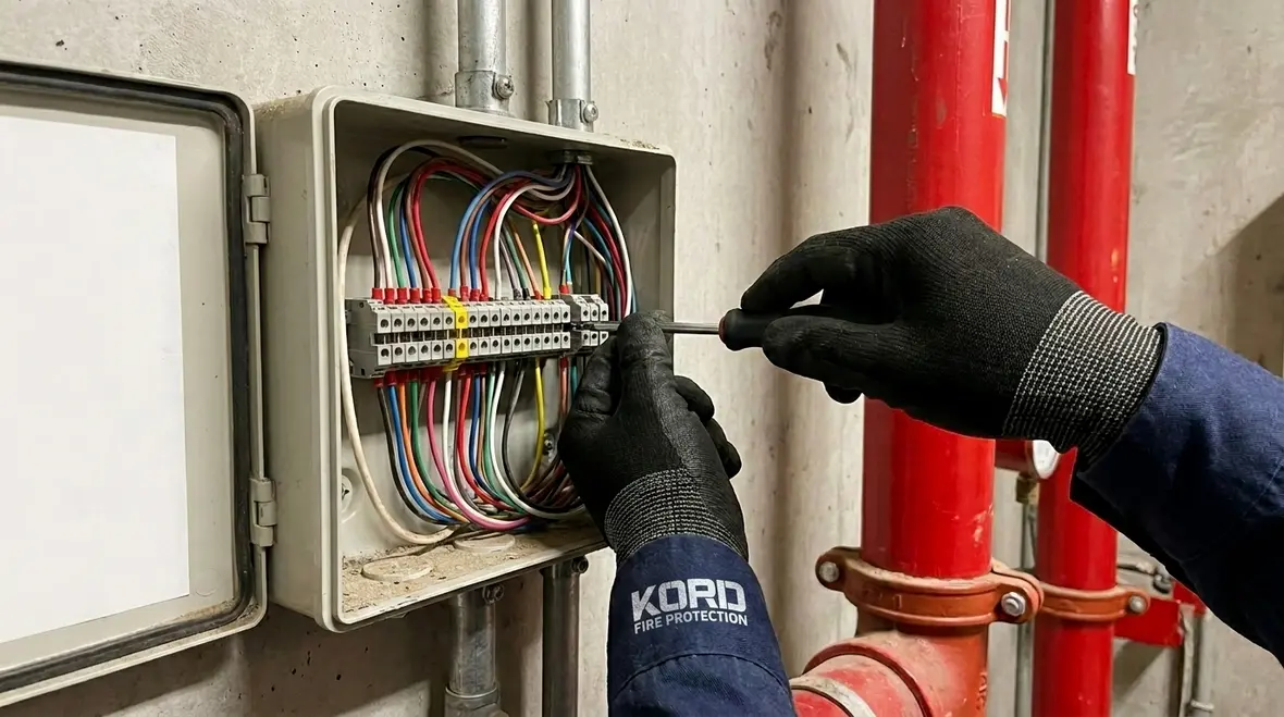 Fire sprinkler electrical connectivity for reliable monitoring