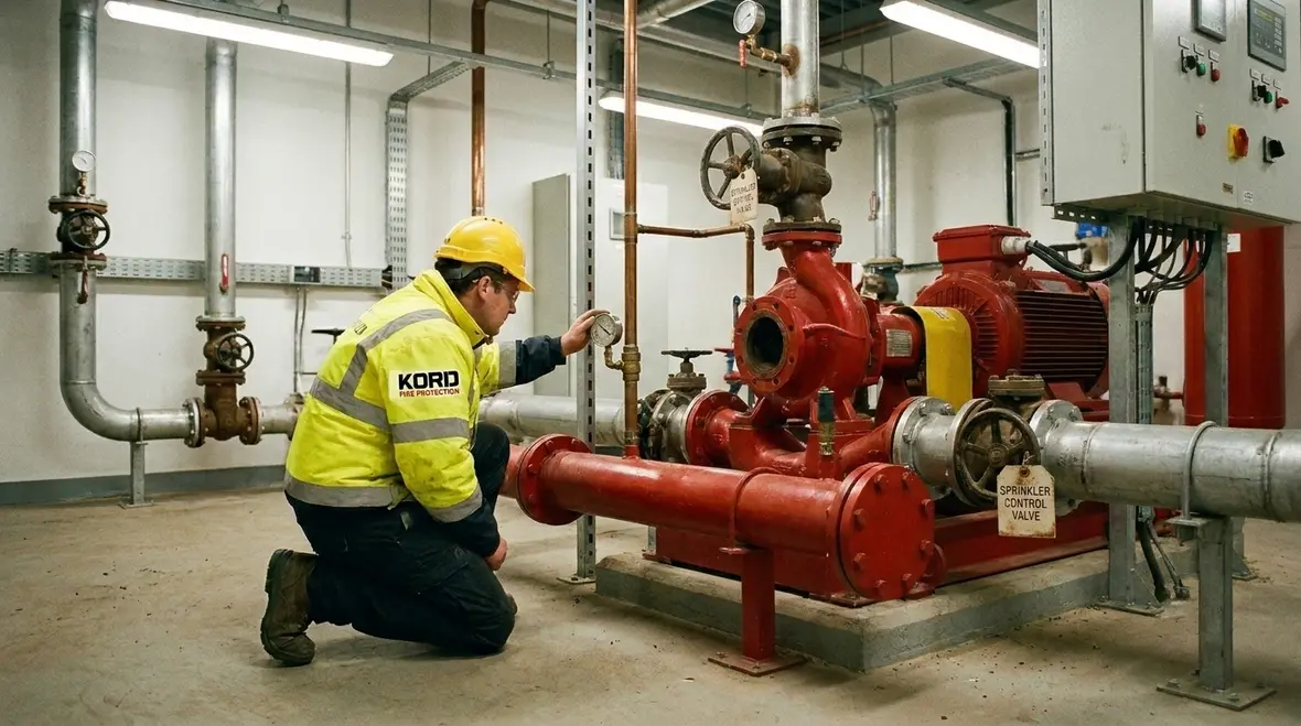 Alarm, detection, and sprinkler isolation coordination in a zoned fire protection system