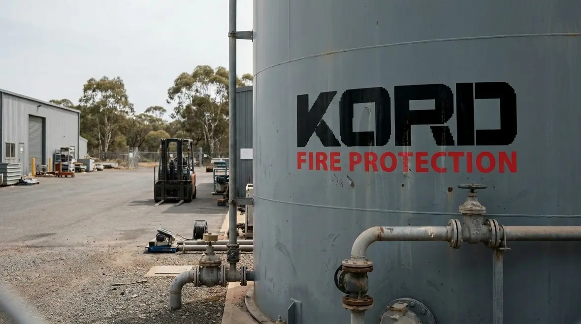 Fire sprinkler water storage tank planning and inspection