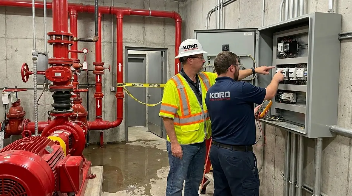 Fire suppression electrical safety for activation in Australia