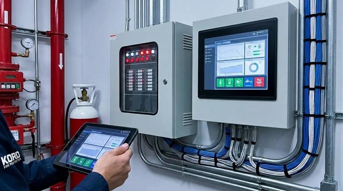 Automated suppression integration with smart building controls