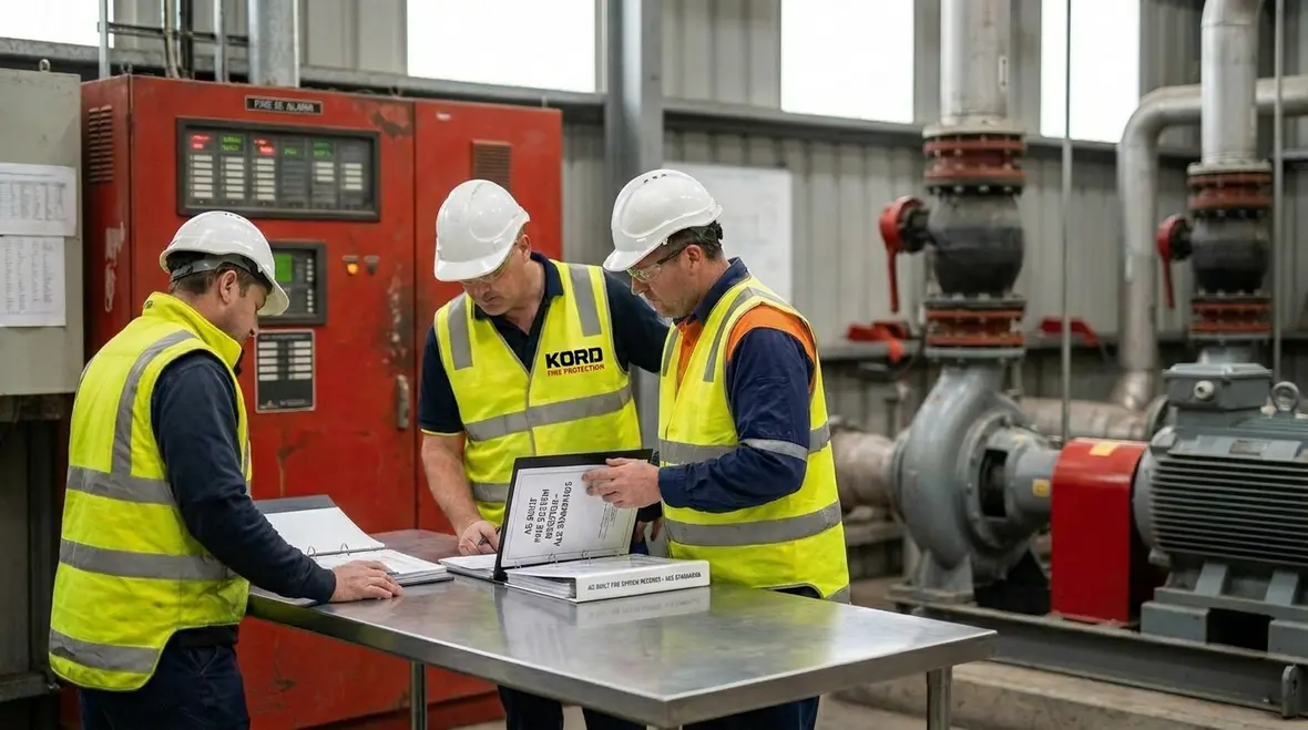 Fire suppression system upgrade and water supply testing equipment