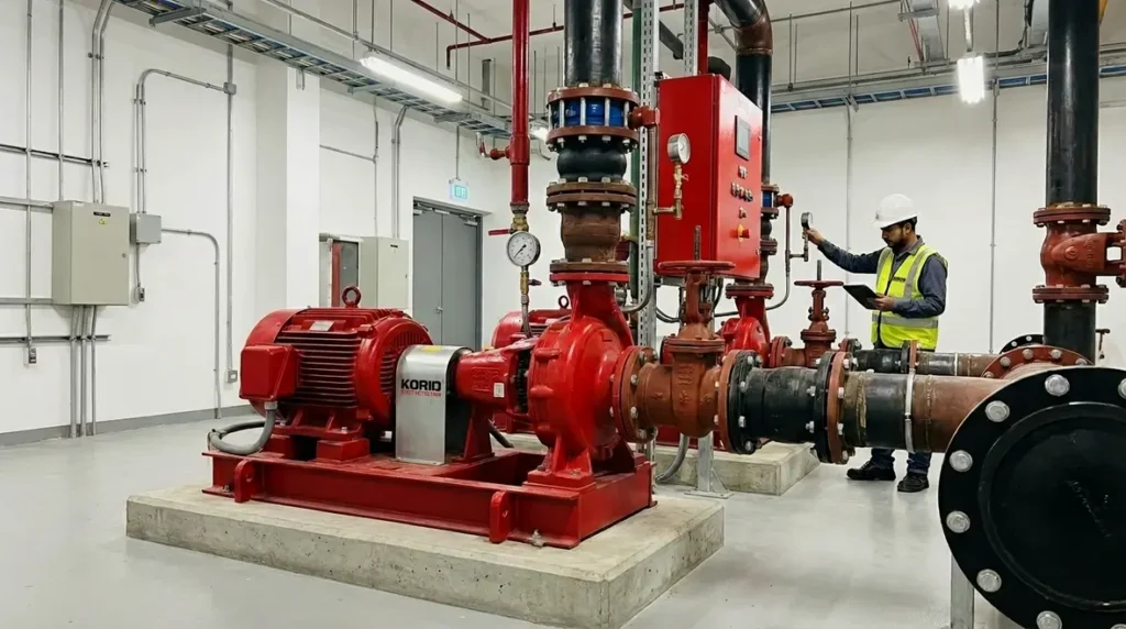 industrial fire pump capacity