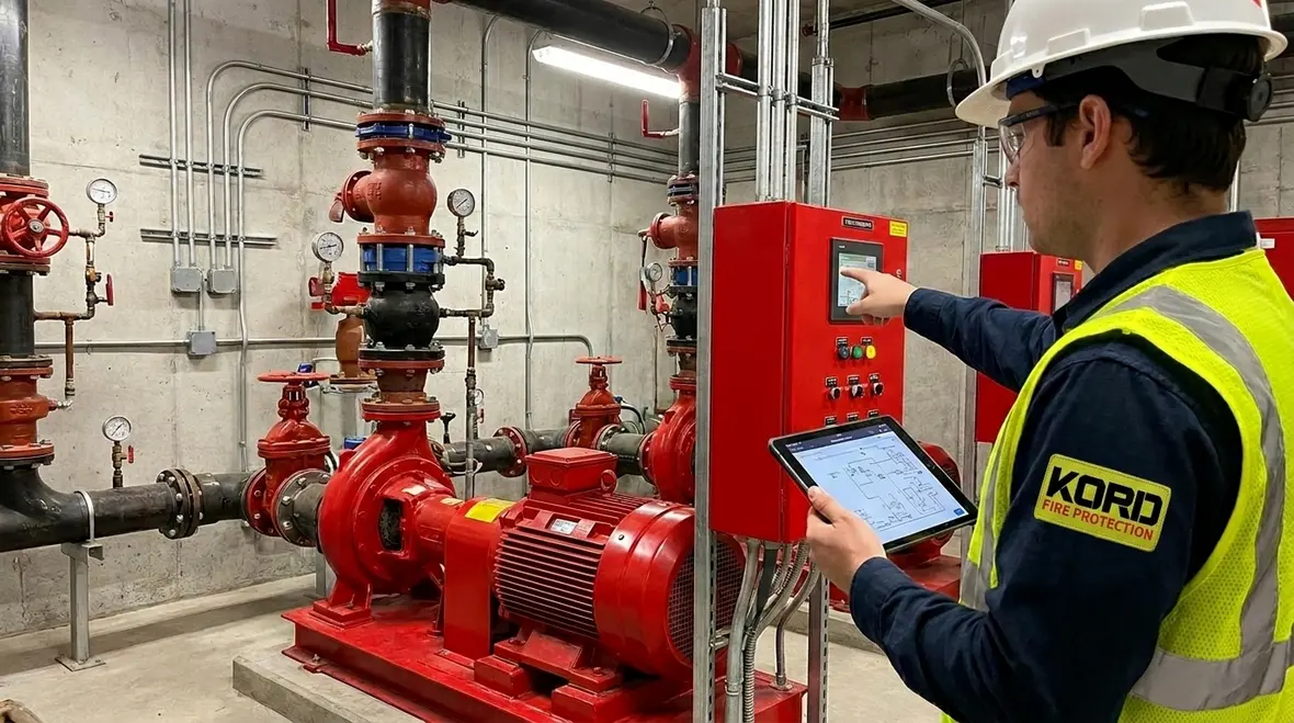 Industrial fire suppression electrical load calculations Australia