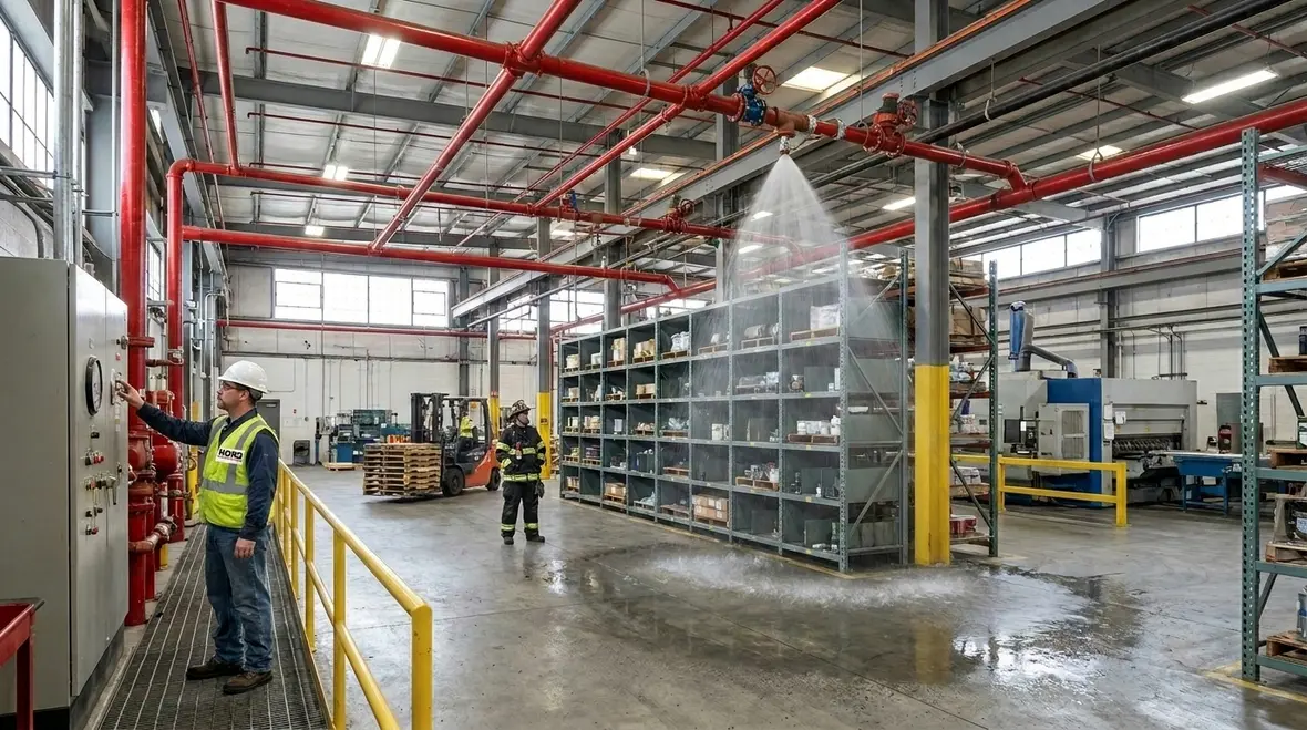 Resilient industrial fire suppression layout planning in an Australian facility