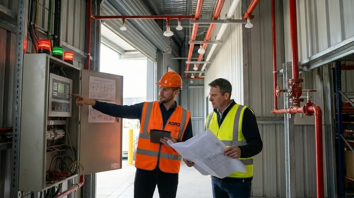 Warehouse risk mapping for fire suppression planning
