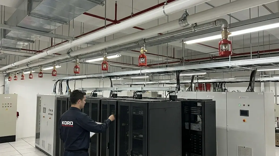 Special hazard fire suppression system protecting a high risk commercial facility in Australia