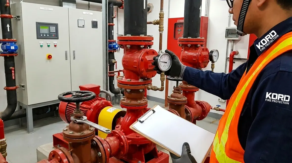 Proactive sprinkler system pressure maintenance in Australia