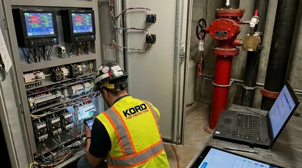 standpipe system electrical monitoring