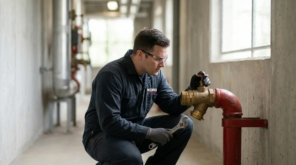 Standpipe system readiness checks before pressure testing