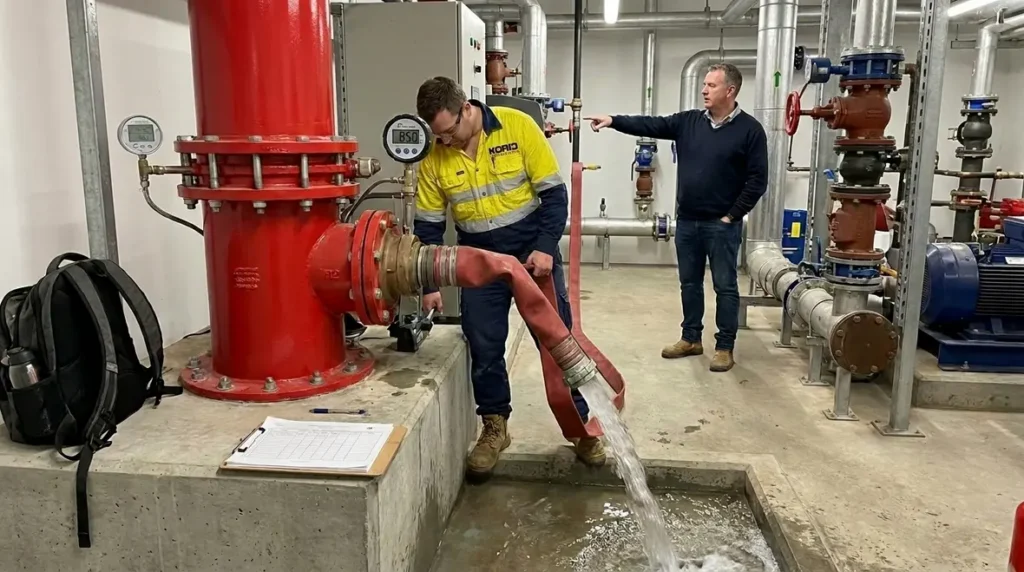 standpipe system pressure testing guide