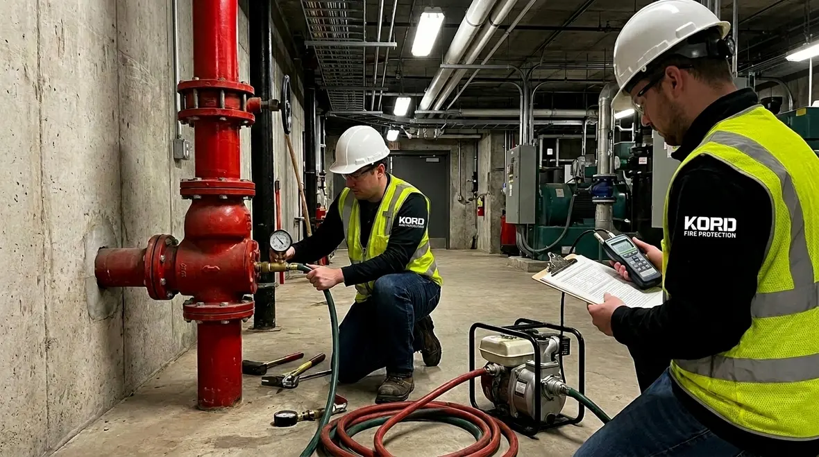 Standpipe system pressure testing and integrity in Australia