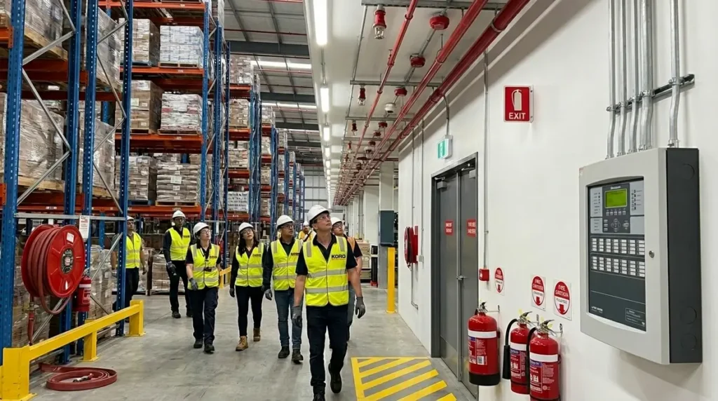 warehouse fire protection strategy