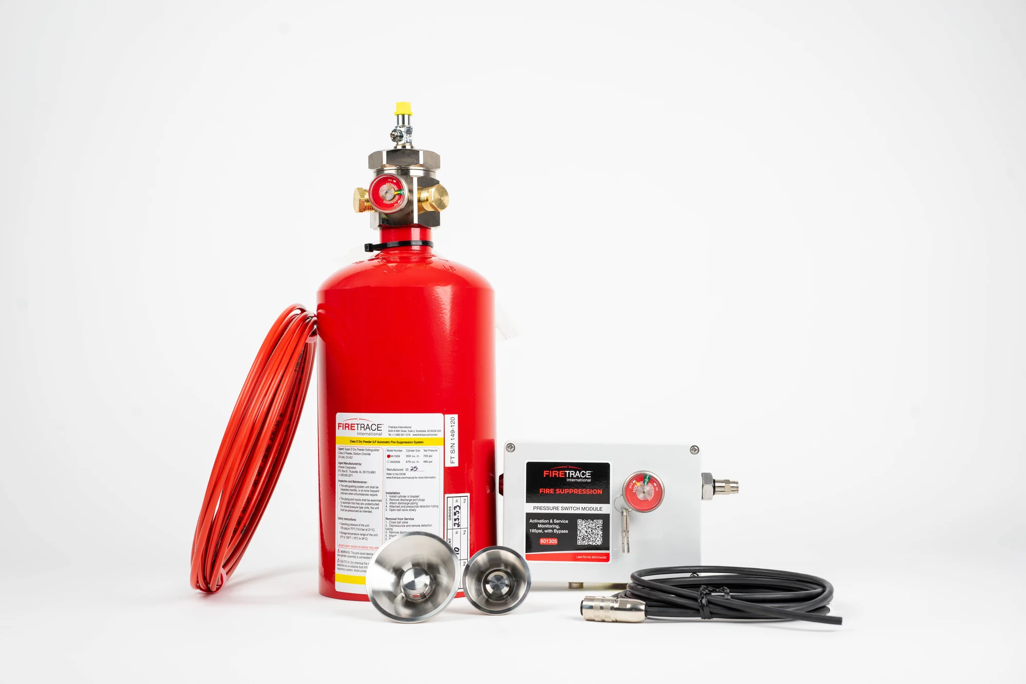 Machinery Fire System protecting industrial CNC equipment