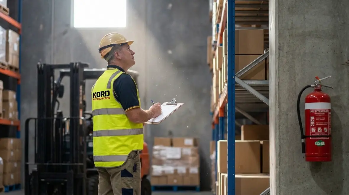 Portable fire extinguisher selection planning in an Australian facility