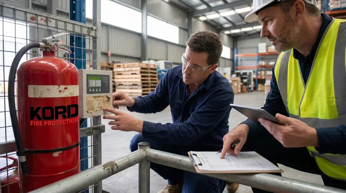 Fire code glossary terms used during site inspections