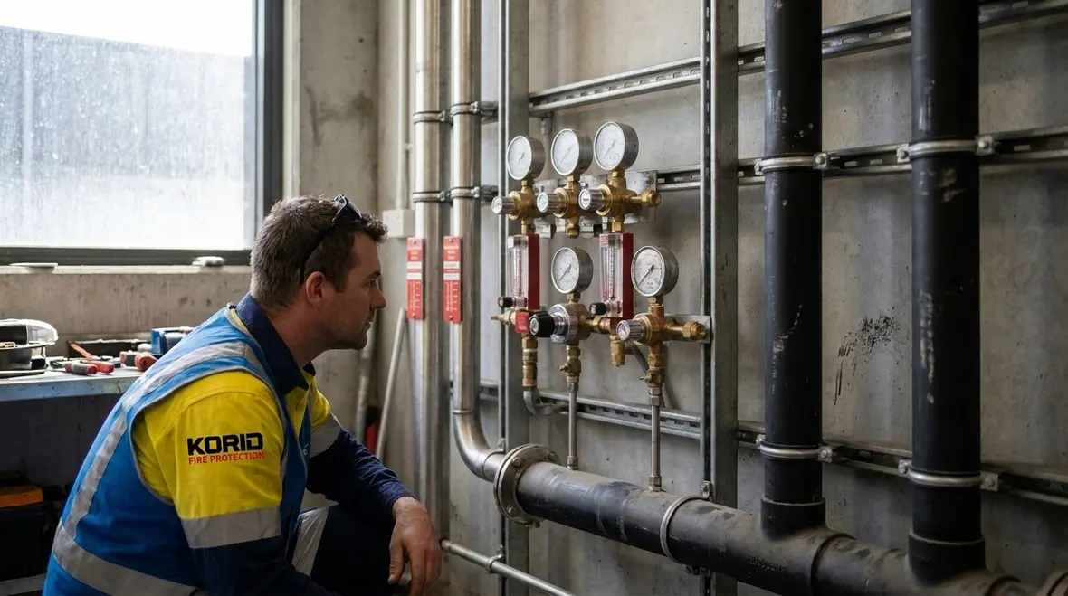 NFPA 15 acceptable water supply spray systems overview