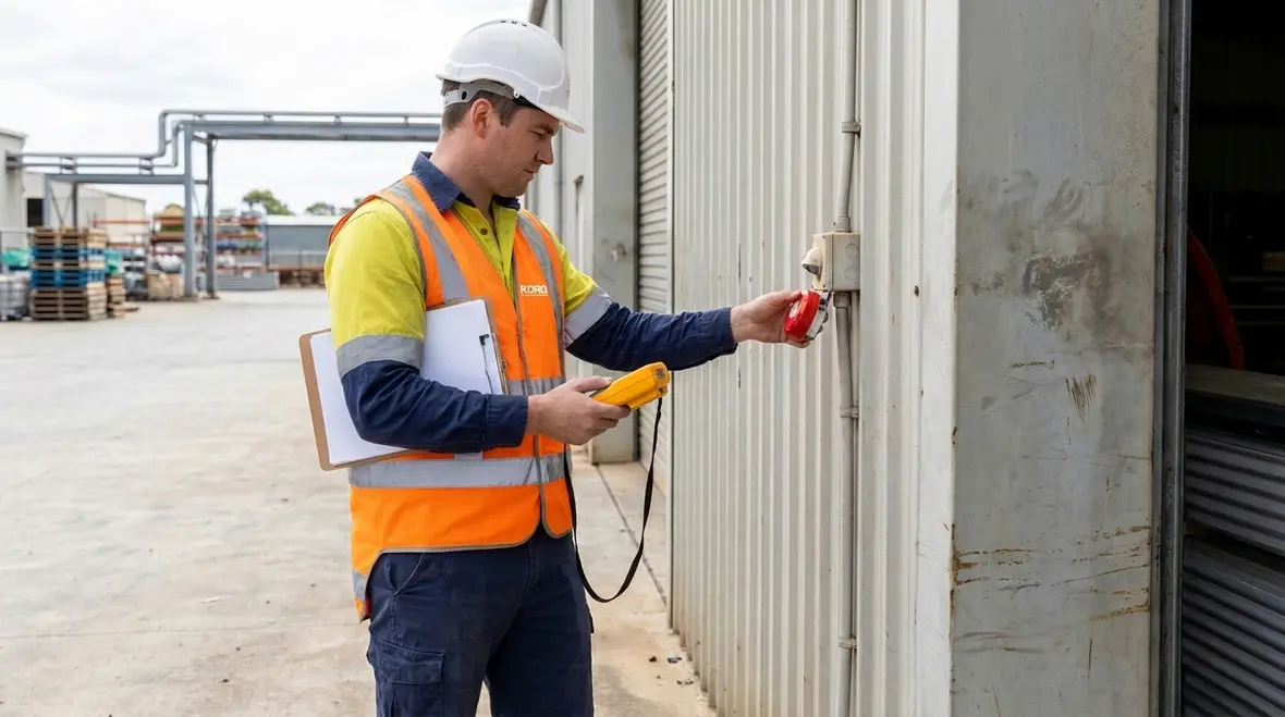 Australian commercial facility using water spray fire protection detection systems
