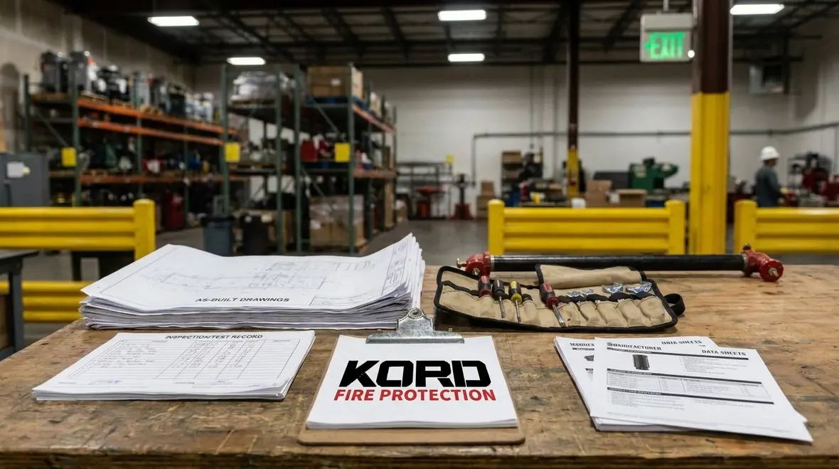 Kord Fire Protection support for certification and handover