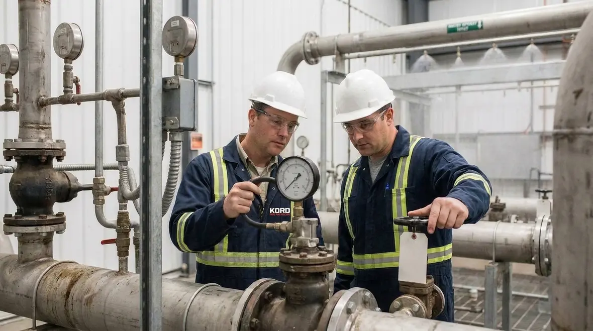 Control valve setup for NFPA 15 water spray systems