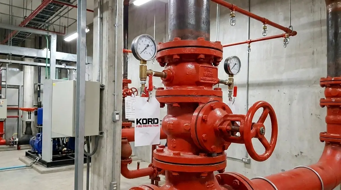 NFPA 15 Section 5.7 water spray control valves in Australia
