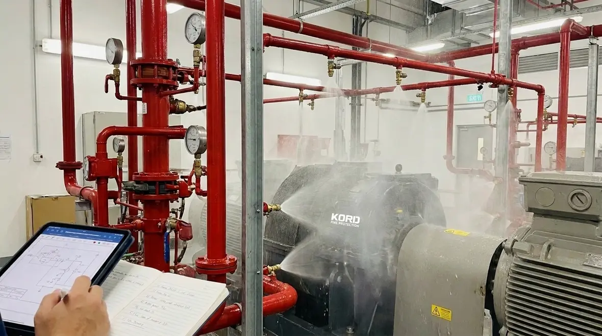 NFPA 15 general definitions for water spray fire protection