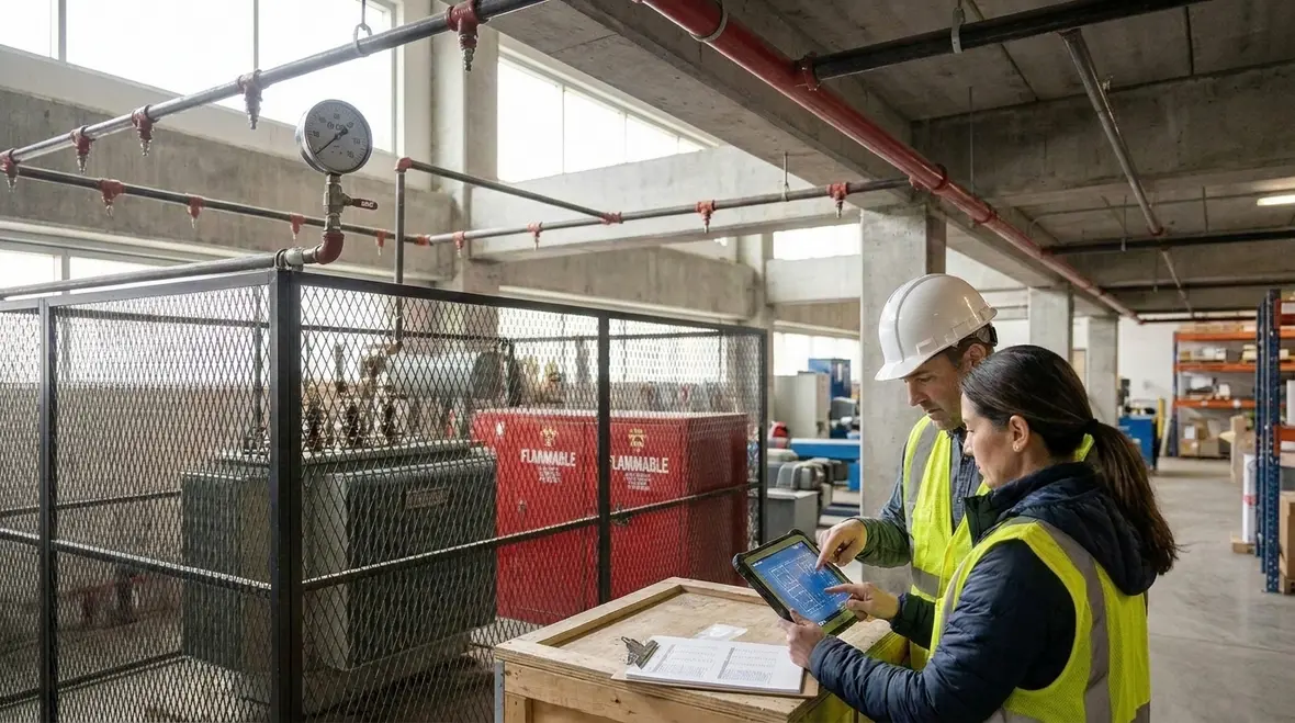 Water supply assessment for NFPA 15 hydraulic calculation procedures