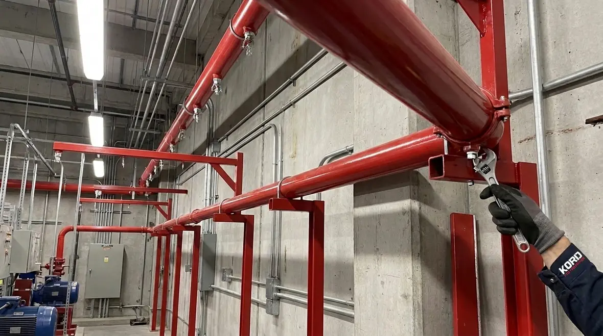 NFPA 15 Section 6.1 installation basics for water spray systems