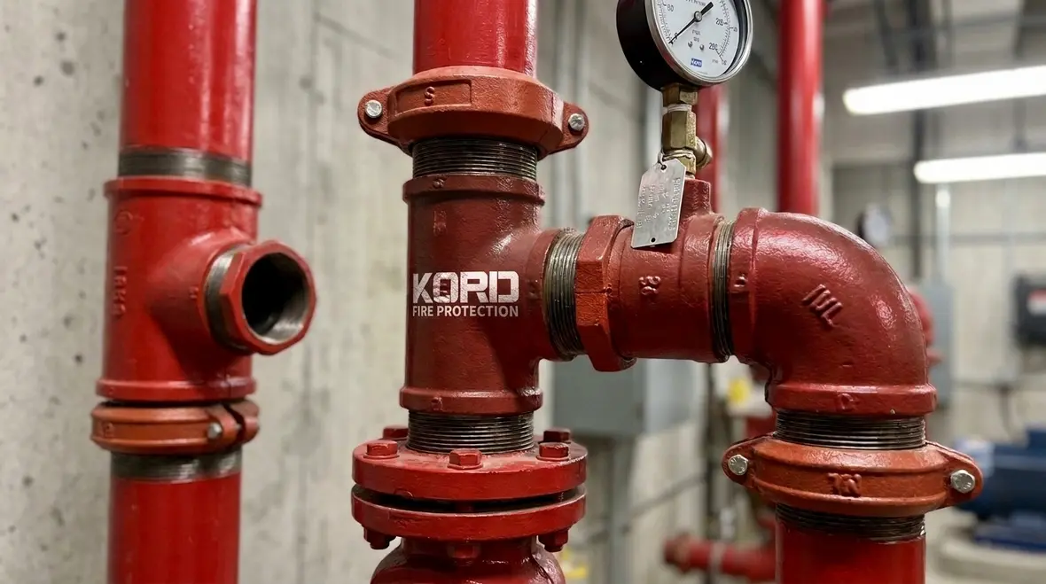 NFPA 15 pipe fittings water spray standards guide hero image