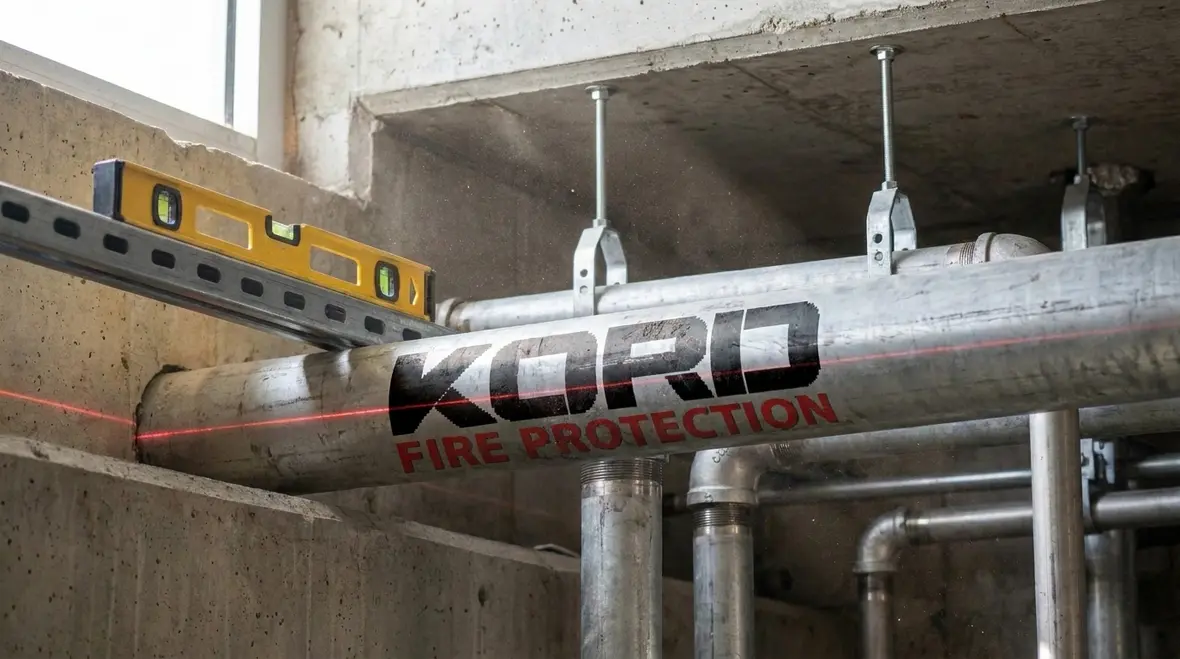 NFPA 15 compliant pipe material selection for water spray systems