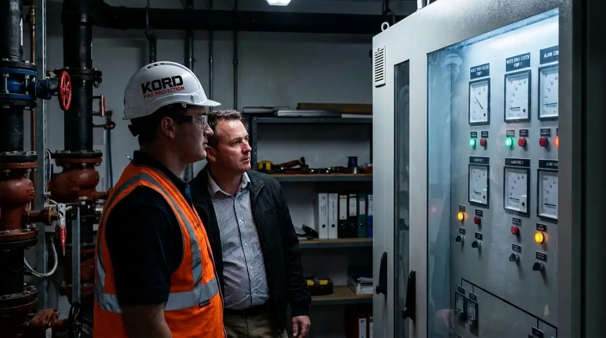 Kord Fire Protection supporting NFPA 15 water spray project planning