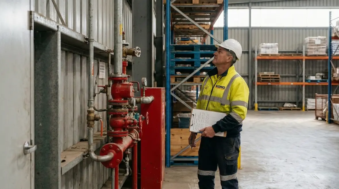 Existing water spray system review for NFPA 15 retroactivity compliance