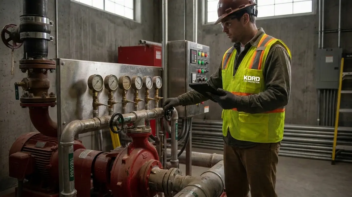 Water supply and pressure considerations for fire protection systems