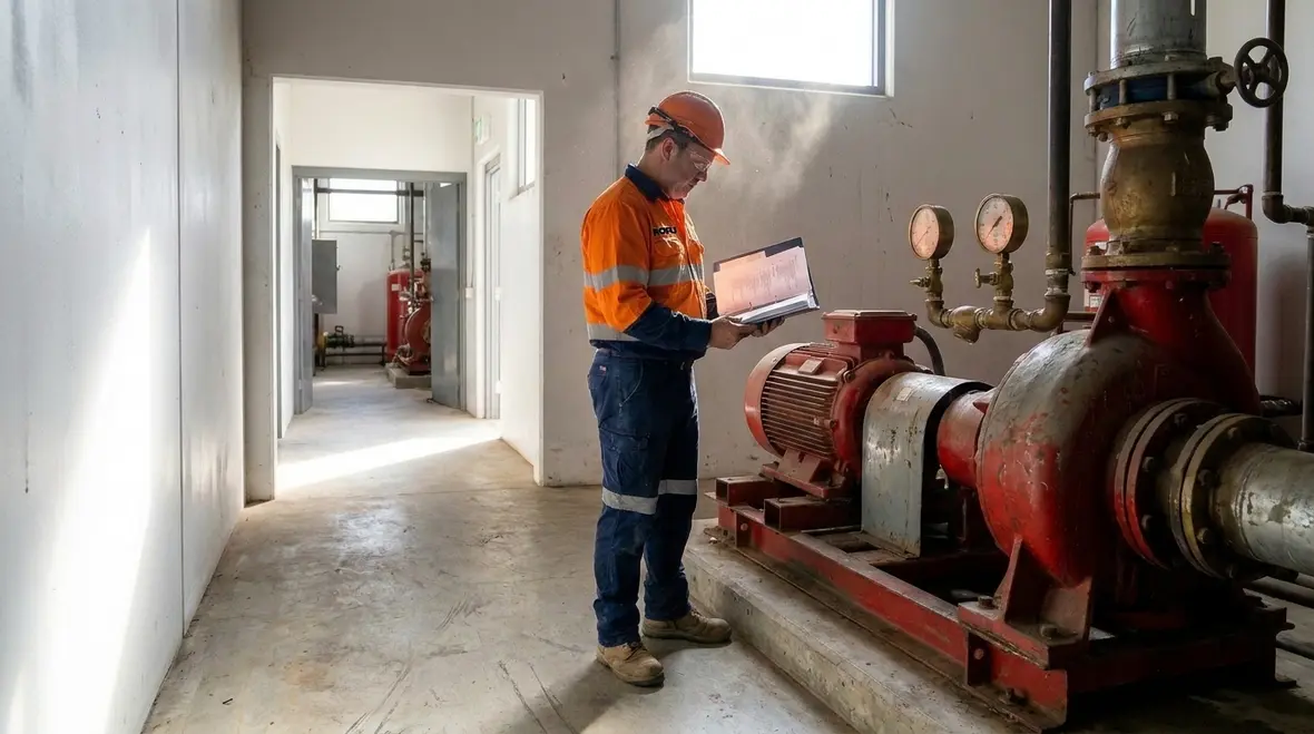 Water supply information for NFPA 15 spray system design