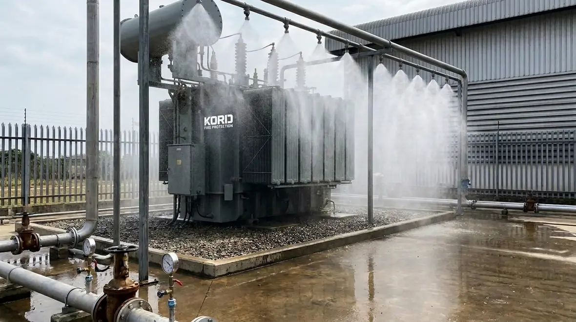 NFPA 15 Section 9.2 water volume pressure spray systems