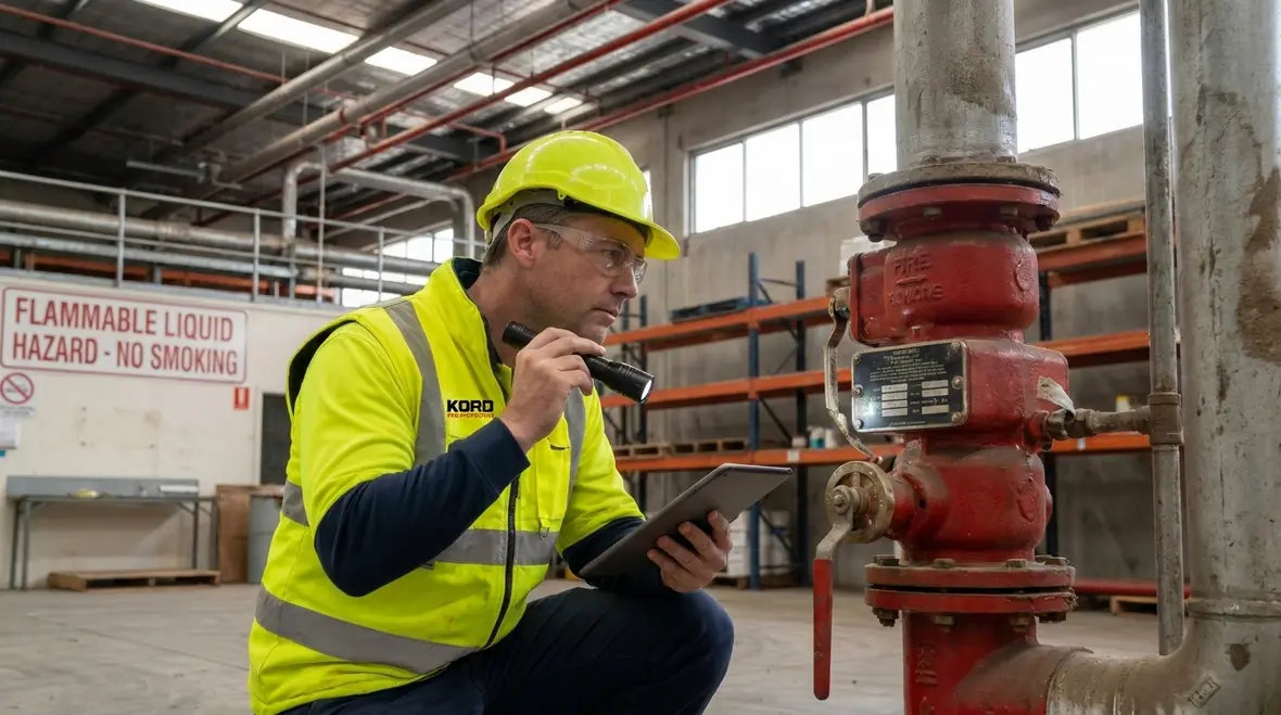 Foam water sprinkler application in a high hazard facility