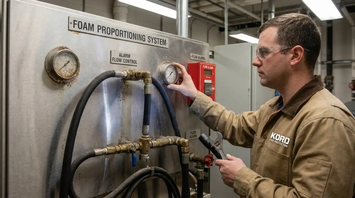 Fire suppression code application and foam sprinkler layout planning