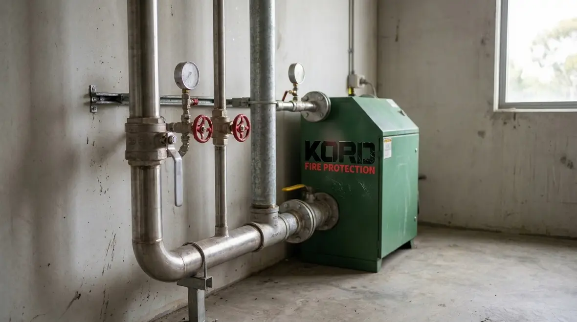 Approved foam water sprinkler system devices and listed equipment