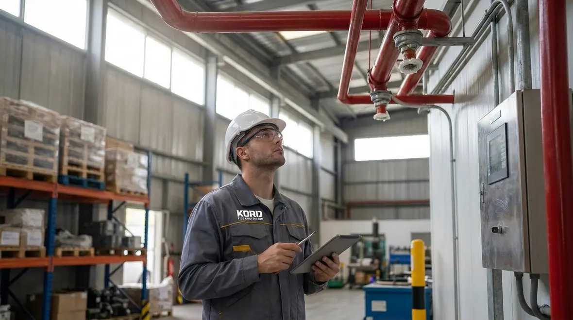 Design and installation planning for foam water sprinkler automatic detection systems