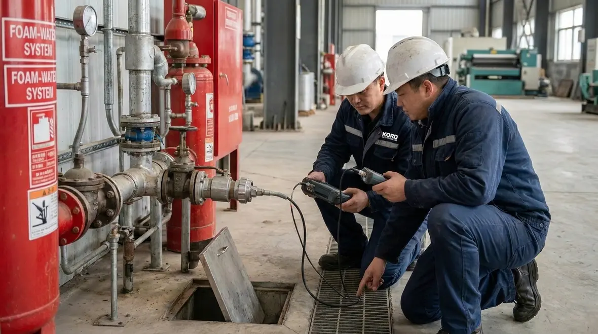 Kord Fire Protection supporting foam system installation and compliance
