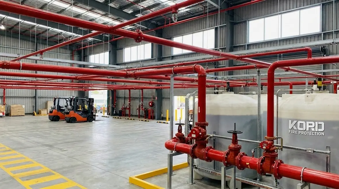 NFPA 16 Section 7.1 foam water system design and installation