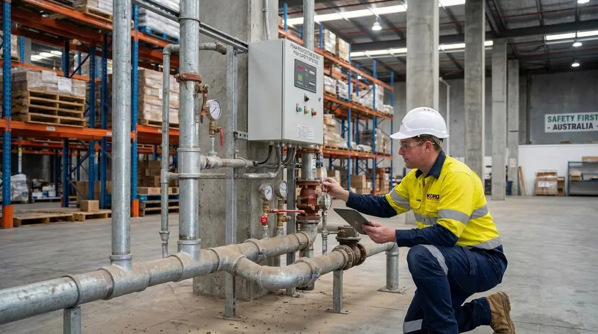 foam water system equivalency review for Australian industrial facility