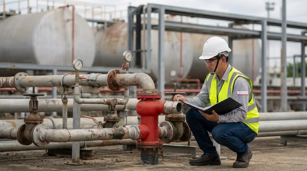 Foam concentrate selection for warehouses fuel areas and industrial processing plants